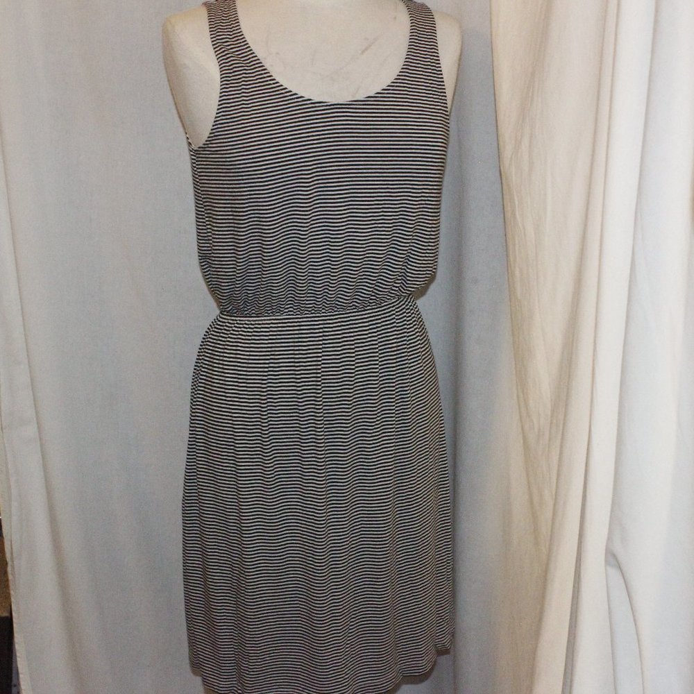 H&M Striped Skater Dress sz S